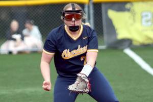 DAILY WORLD FILE PHOTO Aberdeens Maysinn Jones had a game-tying base hit in a 3-2 loss to Tumwater on Wednesday in Tumwater.