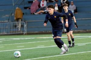 DAILY WORLD FILE PHOTO Aberdeens Edgar Ceja, seen here in a file photo, scored a penalty-kick goal in the Bobcats 1-0 win over Shelton on Thursday in Shelton.