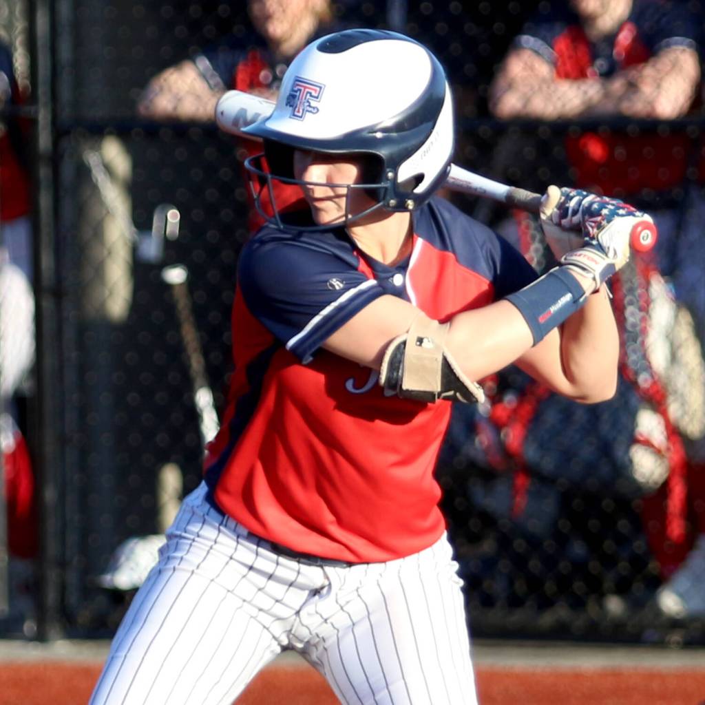 DAILY WORLD FILE PHOTO Pe Ell-Willapa Valley center fielder Lauren Matlock hit for the cycle in a 15-6 win over Rochester on Friday in Rochester.