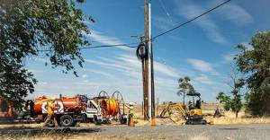 Construction crews will be in the East County area expanding fiber broadband networks. (Grays Harbor PUD)