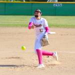 RYAN SPARKS / THE DAILY WORLD 
Aberdeen starting pitcher Lilly Camp allowed two hits and struck out 17 en route to a 6-0 win over Shelton on Tuesday in Aberdeen.