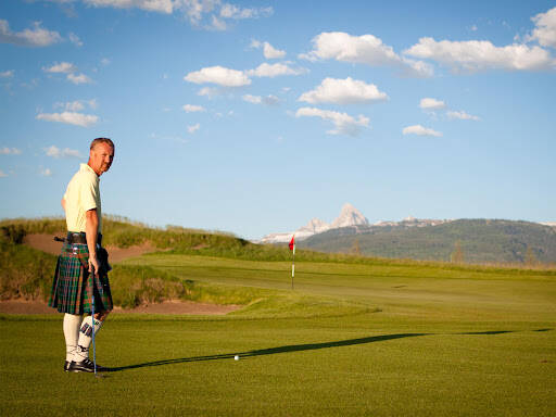 David McLay-Kidd / DMK Golf Designs
David McLay-Kidd of DMK Golf Designs playing a Scottish links style course.