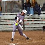 RYAN SPARKS | THE DAILY WORLD Montesanos Regan Wintrip hit a Grand Slam home run to help the Bulldogs defeat Seton Catholic 14-6 in the 1A District 1/4 championship game on Thursday in Centralia.