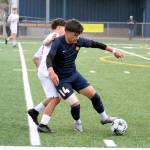Aberdeen junior defender Edgar Ceja (14)
