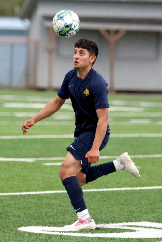 Aberdeen senior forward Elmer Torres