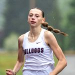 PHOTO BY FOREST WORGUM Montesanos Haley Schweppe, seen here in a file photo, won three races at the 1A District 4 Championships on Thursday in Vancouver.
