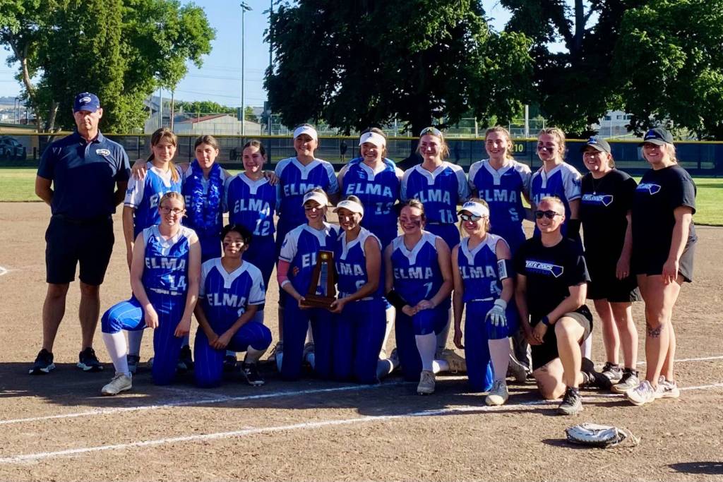 SUBMITTED PHOTO The Elma Eagles placed fourth in the state at the 1A State Tournament on Saturday in Richland.