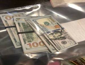 Aberdeen Police Department photo
Money confiscated from a drug bust by the Grays Harbor Drug Task Force.