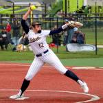 DAILY WORLD FILE PHOTO Aberdeen senior pitcher Lilly Camp was named the 2A Evergreen Conferences Most Valuable Pitcher for the 2025 season.
