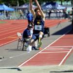 SUBMITTED PHOTO Aberdeens Isaac Garcia competes in the 2A boys triple jump at the 2A State Championships in Tacoma.