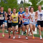 SUBMITTED PHOTO 
Aberdeens Henry Nelson (left) competes in the 2A boys 800 meters at the 2A State Championships on Saturday in Tacoma.