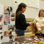 Chavez Beauty Schools Maria Chavez was on hand at Robert Gray Elementary Schools Career Day.