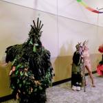 Aberdeen Mayor Douglas Orr, left, in costume