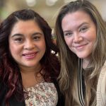 Yesenia Barragan, left, and Rachael Jones