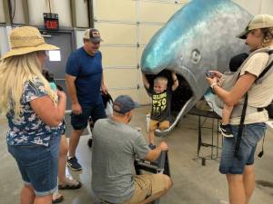 WDFW photos
2024 Gray Harbor County Fair visitors enjoy the MRC/WDFW display.
