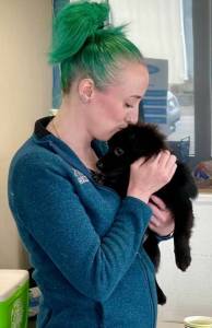 North Beach PAWS photos
A pooch receives some love.