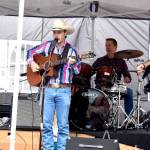 Whiskey Strut performs on the I Street stage on World Music Day in Aberdeen.