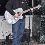 Musicians performed in alcoves and doorways throughout downtown Aberdeen on World Music Day.
