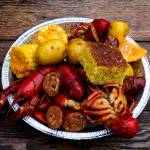Some of the delectable grub from the Tokeland Crawfish Festival. ( Kyndra Burkland )