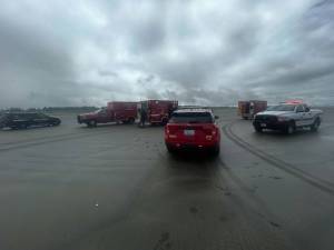 Ocean Shores Fire Department photo
Multiple agencies responded to a two-fatality drowning incident at Copalis Beach the morning of Wednesday, June 25.