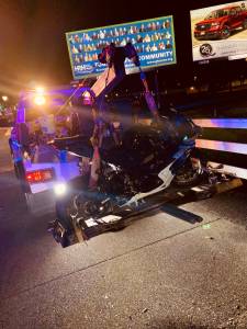 Grays Harbor County Sheriffs Office
A high-speed chase ended when a motorcyclist crashed just west of the Wishkah Bridge.