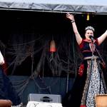 Ruth Arkless / For The Daily World
The ladies of Chaste Treasure perform on the Queen Annes Revenge stage.