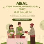 J-Street Cafe and Catering free meals flyer