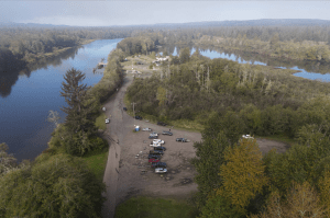 The Port of Grays Harbor has received a $650,000 grant to renovate the Friends Landing boat launch. (Project photo)