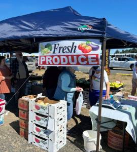 The Daily World
Grays Harbor Canning Collectives fresh produce was a popular spot.