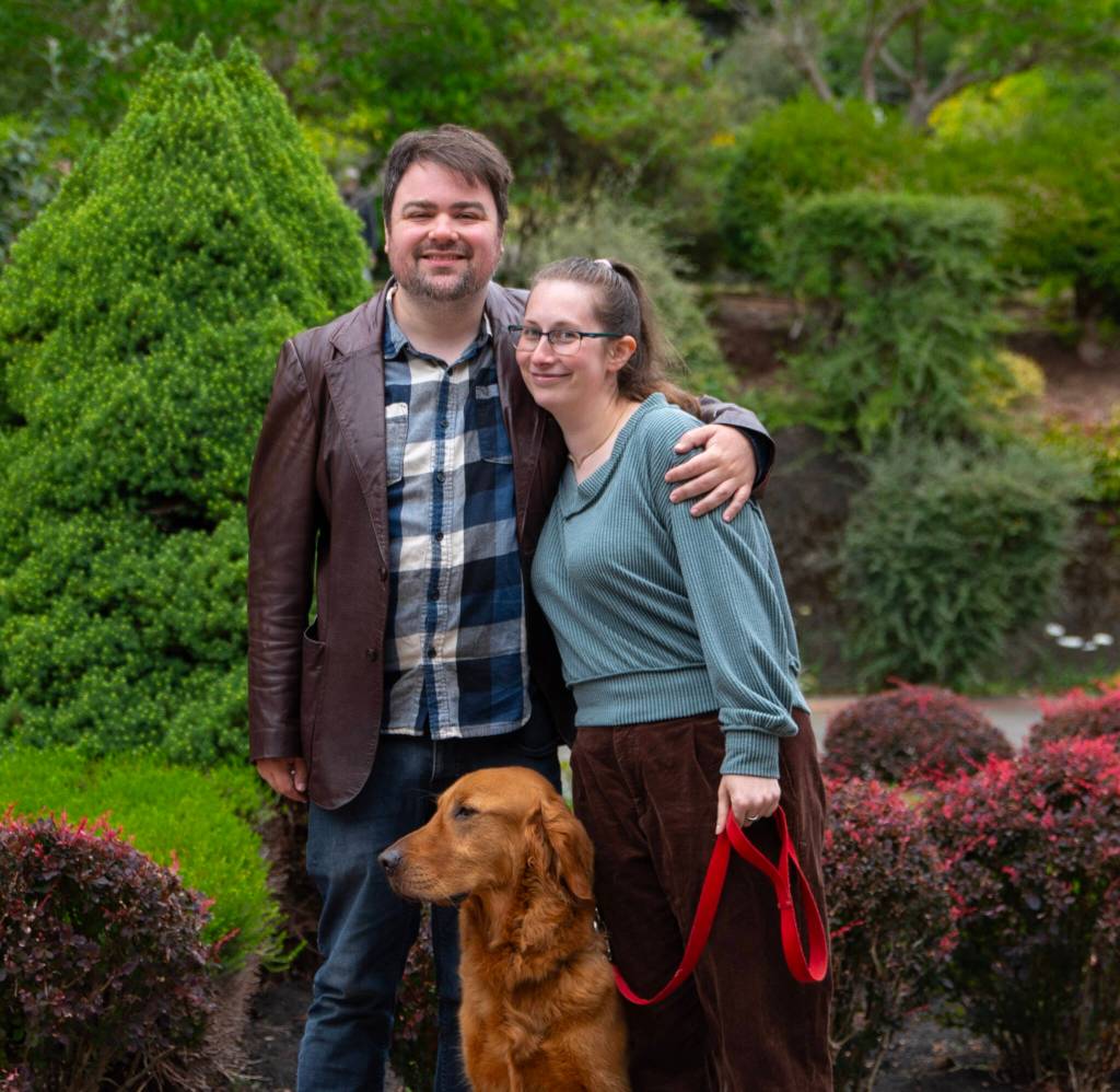 Chris Gunderson (left) and Jessie Toscano are new owners of the former Lamb Garden.