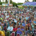 A sizable crowd takes in an event at a past Grays Harbor County Fair.