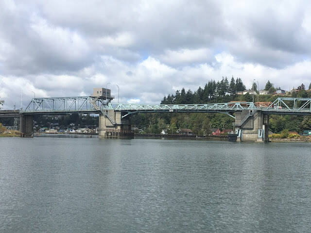 The US 101 Simpson Avenue Bridge in Hoquiam in 97 years old.