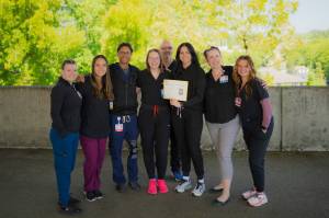 Harbor Regional Health photos
The emergency department team at Harbor Regional Health holds up the award for excellence in stroke care. They are the frontlines when it comes to saving lives, especially for strokes and heart attacks.