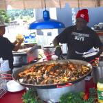 Jerry Knaak photos / The Daily World
The Southern Georgia Boys cook up meat for their shish kebabs.