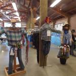 Andrea Watts photos / The Daily World
This year saw four entries to the Scarecrow Display. Classes were traditional scarecrows and contemporary or modern scarecrows.