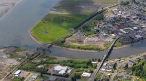 The Daily World file photo
The levee project to protect Aberdeen and Hoquiam might still receive its money from the FEMA.