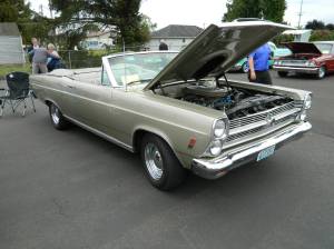 Paul Ryansa 1966 Fairlane convertible
