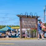 Kahlomo Cunningham photos / For The Daily World
The entrance to Woodfest at the Tokeland Hotel.