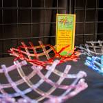 Glass art in Sharon Gochoels fused glass studio.