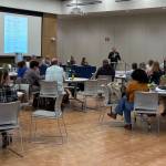 Jerry Knaak / The Daily World
Elected officials, community leaders, educators, builders, engineers, real estate professionals and city, county and state staff attended the first-ever Grays Harbor County Housing Summit at Grays Harbor College on Wednesday.