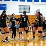 PHOTO BY FOREST WORGUM The North Beach Hyaks celebrate a 3-2 win over Elma on Thursday at Elma High School.