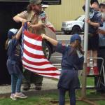 Andrea Watts / The Daily World
As part of the grand opening for the Community Safety and Services Building, Elma BSA Troop 4014 did the presentation of colors.
