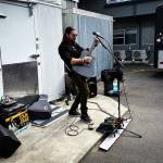 Colin Gage performs at the festival.