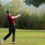SUBMITTED PHOTO 
Montesanos Caden Grubb, seen here in a file photo, shot a 37 to earn co-Medalist of the Match honors in a win over Rochester on Monday at the Oaksridge Golf Course in Elma.