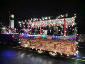 South Beach Firefighters Community Support Foundation
This float celebrated all things cranberry at the Cranberry Harvest Festival Firefly Parade on Saturday.