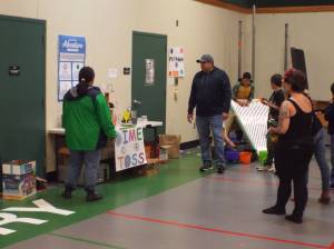 Andrea Watts/The Daily World
On Saturday, the McCleary Wildcat Boosters held their annual Fall Carnival at the McCleary School that was open to the community. Activities attendees could participate in included a cake walk, silent auction, carnival games and a haunted library.