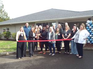 Andrea Watts / The Daily World
On Oct. 10, Greater Grays Harbor Inc. held a ribbon cutting to formally celebrate Montesano Health and Rehab Centers reopening. In Sept. 2022, the facility caught fire and had to be rebuilt.