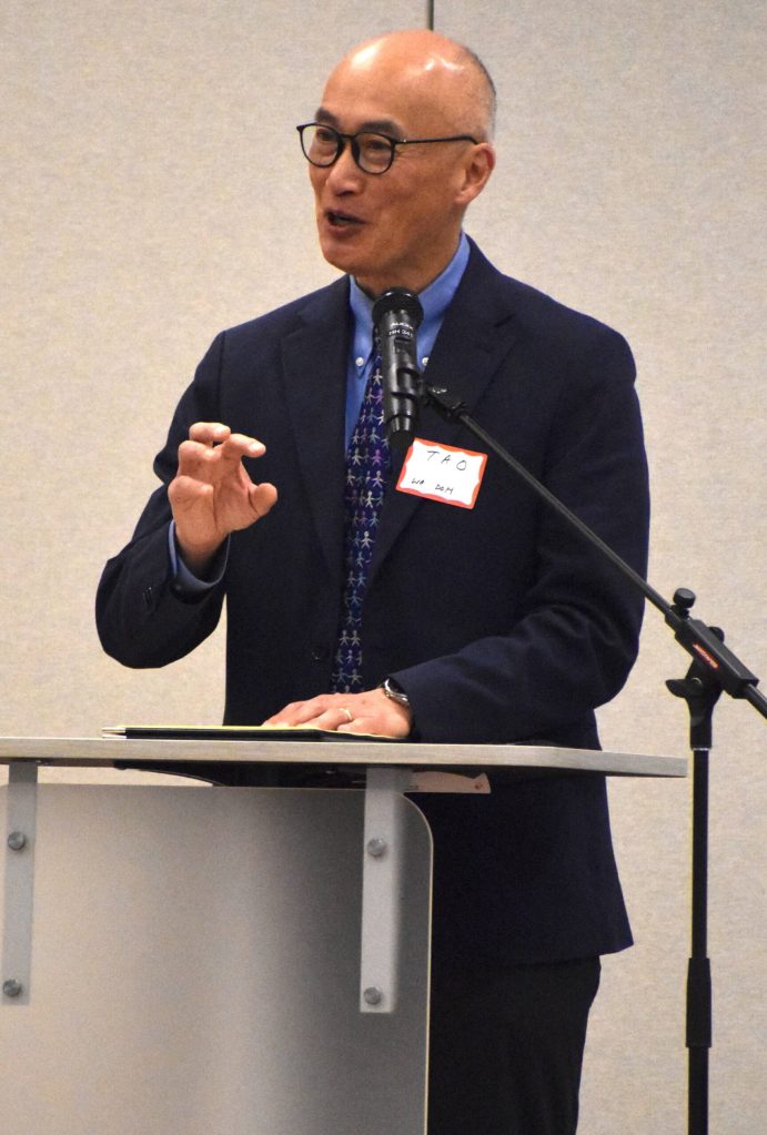 Dr. Tao Sheng Kwan-Gett, the state health officer, gave the keynote address at the 3rd Annual Grays Harbor County Public Health Symposium.