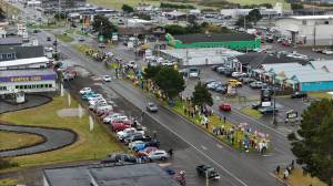 CJ Ripley
Ocean Shores was one of many No Kings rallies across the state and the nation on Saturday.