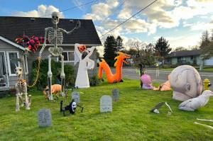 Karen Barkstrom / The Daily World
Grays Harbor residents have been displaying their Halloween spirit throughout the month of October.